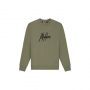 Malelions Heren Essentials Sweater - 398 Green/Black