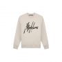 Malelions Heren Sweater Destroyed Signature
