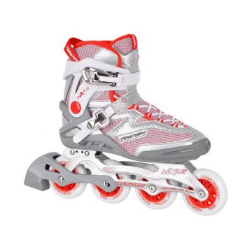 Tempish dames inline skate HX 1.6 Lady 84 - Silver/ red