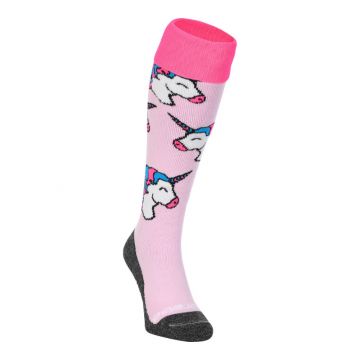 Brabo hockeysokken Unicorn Soft Pink - Diversen