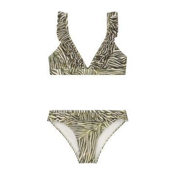 Shiwi meisjes bikini set Bella - 779 Palmtree Green