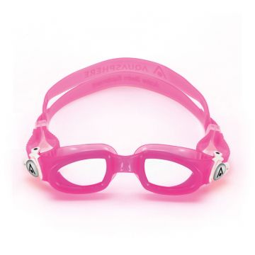 Aqualung junior zwembril Moby Kid - Clear Lens Pink/White