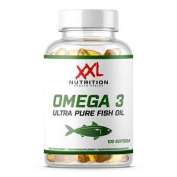 XXL Nutrition Omega 3 Ultra Pure-100 Softgels