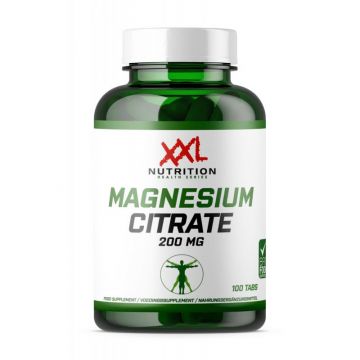 XXL Nutrition Magnesium Citraat-200mg-100 tabs