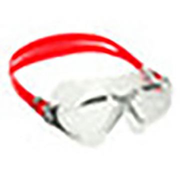 Aqua Senior Zwembril Vista - Clear Lens White/Red