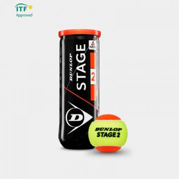 Dunlop Tennisballen Stage 2 Orange 3stuks