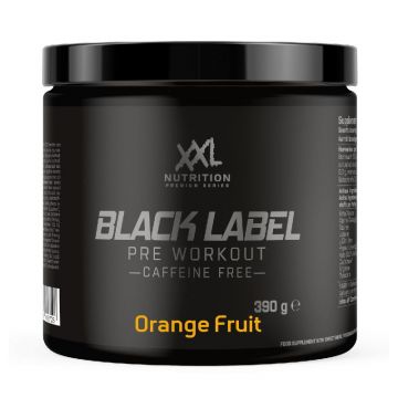 XXL Nutrition Pre Workout Cafeinevrij 390Gr