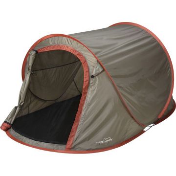 Redcliffs Pup-up Tent 220x120x95Cm 2-Pers - Zwart