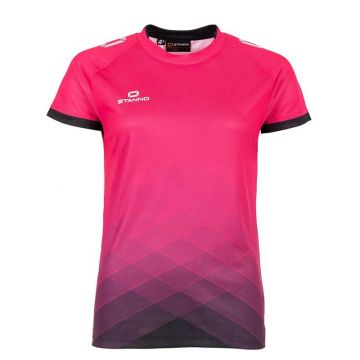 Stanno Dames Shirt Altius - 6686 Pink-Black