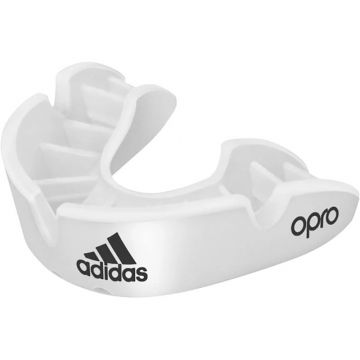 Adidas Junior/Senior Gebitsbescherming Opro Self-F - Wit