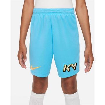 Nike Junior Voetbalshorts KM Dri-fit - 416 BALTIC BLUE/WHITE