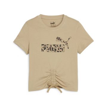 Puma Meisjes Shirt Ess+ Animal Knotted